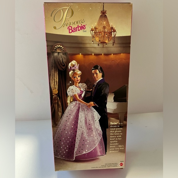 Mattel 1997 Princess Barbie - Picture 3 of 3